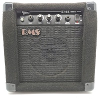 RMS RMSG12 6.5 Inch Speaker 12 Watt Practice Guitar Amplifier Black
