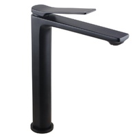 Aquaperla Basin Mixer Matte Black Tall Basin Mixer Tap OX0229.BM