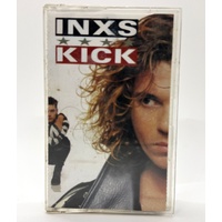 INXS Kick Cassette Tape Album Original Rock Pop Retro Collectible
