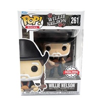 Funko POP Rocks Willie Nelson with Cowboy Hat Exclusive Vinyl Figure 261