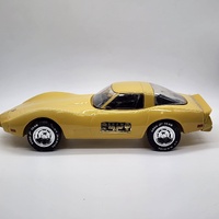 Jim Beam 1978 Yellow Corvette Vintage 1984 Whiskey Decanter
