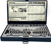 Workzone 34 Piece Tap and Die Set Metric Imperial Thread Repair Kit