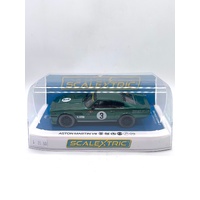 Scalextric C4256 Aston Martin V8 Chris Scragg Racing Slot Car 1:32