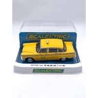 Scalextric C4432 1977 NYC Classic Yellow Taxi New York Slot Car
