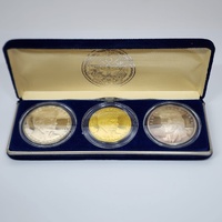 Marshall Islands 1993 Elvis Presley Commemorative 3 Coin Set $5 $10 $50