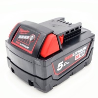 Milwaukee M18 18V RedLithium-Ion 5.0Ah Extended Capacity Battery Pack M18B5