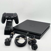 Sony PlayStation 4 1TB Slim Console Black with Controller and Charger