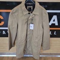 YD Manchester Mac Mens Coat Size XL Y241CO09.TAN