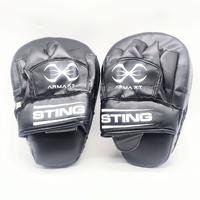 Sting Arma XT Boxing Focus Mitts Black Training Punch Pads