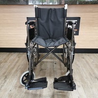 Care Quip NC0290 Triton 120kg Self Propelled Foldable Legrest Wheelchair