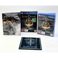 Elden Ring PlayStation 4 PS4 Launch Edition with Steelbook and Collectibles