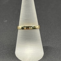 Unisex 10ct Yellow Gold Plain Wedding Band Ring