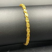 Ladies 21ct Yellow Gold Fancy Link Bracelet