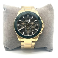 Chisel Vanguard Mens Watch 5821038 Chronograph Analog Gold Tone Stainless Steel