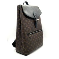 Louis Vuitton Macassar Palk Backpack Monogram Brown Canvas "Heavy Wear"