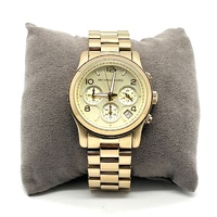 Michael Kors Runway Chronograph Womens Gold Tone Stainless Steel Watch MK5055