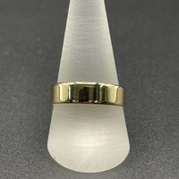 Unisex 9ct Yellow Gold Plain Wedding Band Ring