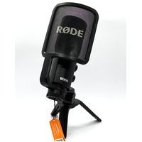Rode NT-USB Condenser Studio Quality USB Microphone with Pop Filter