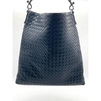 Bottega Veneta Nappa Intrecciato VN Woven Leather Crossbody Pouch Bag