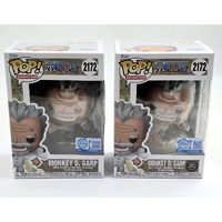 Funko Pop! Animation One Piece Monkey D. Garp Vinyl Limited Edition Chase Bundle