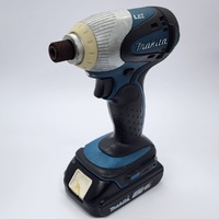 Makita BTD140 LXT 18V Cordless Impact Driver with 1.5Ah Battery BL1815N