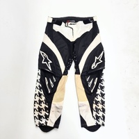 Alpinestars Size 40 Motocross Pants Black White Off-Road MX Gear