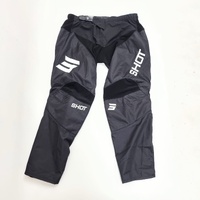 Shot Race Gear Contact Skill MX Pants Size 42 Off-Road Black