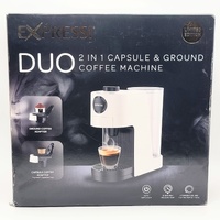 Expressi Duo 2 in 1 Capsule and Ground Coffee Machine Matte White KM-C0520