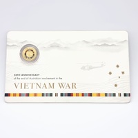 2023 $2 Vietnam War End 50th Anniversary C Mintmark Coloured UNC Coin