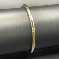 Ladies 9ct Yellow Gold Round Bangle