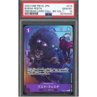PSA 10 Japanese Buena Festa ST05-014 One Piece 2023 Premium Card