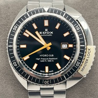 Edox Hydro Sub Automatic 80301 3NOM NIN Master Lock 500m Divers Watch