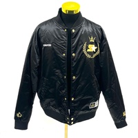 Starter x Culture Kings Collaboration Bomber Jacket 2XL Black Gold