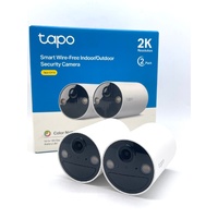 TP-Link Tapo C410 2K 3MP Smart Wire Free Security System Camera 2 pack