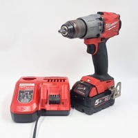 Milwaukee M18 FPD2 Fuel Hammer Drill Driver Kit with 5.0Ah Battery & Charger