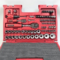Sidchrome SCMT31498 1/4 and 1/2 Inch Metric Socket Set