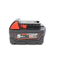 Milwaukee M18 18V RedLithium-Ion 5.0Ah Extended Capacity Battery Pack M18B5