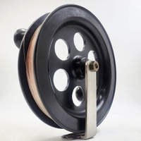 Vintage KP 9" Fishing Spool Reel Classic Sidecast Surf Fishing Reel