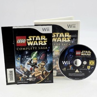 LEGO Star Wars The Complete Saga Nintendo Wii Game With Manual