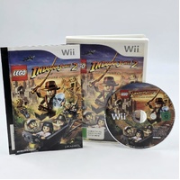 LEGO Indiana Jones 2 The Adventure Continues Nintendo Wii Game Complete w/ Manual