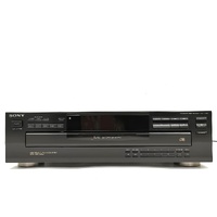 Sony CDP-C365 5 Disc CD Player Carousel Changer No Remote