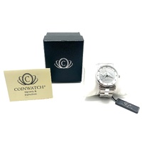 Mens Coinwatch Australia 1961 Kangaroo Penny Quartz Stainless Steel Watch