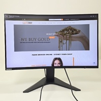 Lenovo G27c‑10 27 Inch FHD 165Hz 1500R Curved Gaming Monitor VA HDMI DisplayPort