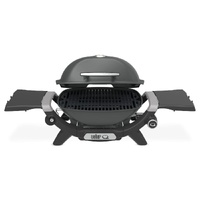 Weber Baby Q Premium 1200N BBQ LPG Midnight Black Compact Portable Grill