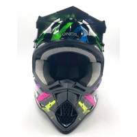 O'Neal Limited Edition 2SRS Glitch Multi Motocross MX Helmet Size M