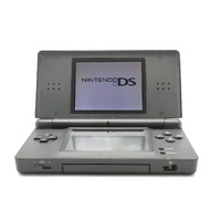 Nintendo DS Lite USG-001 Black Handheld Console No Stylus Pen