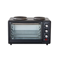 Healthy Choice 34L Portable Oven with Rotisserie EO425R Black