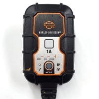 Harley-Davidson 1A Battery Charger with Jumper Leads Motorcycle Battery Charger