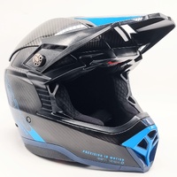 Bell Moto‑10 Spherical Strike Gloss Blue Motocross Helmet Size M