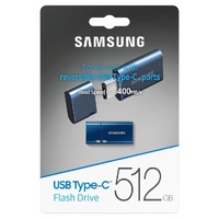 Samsung USB Type-C Flash Drive 512GB USB 3.2 Gen 1 Portable USB-C Memory Stick MUF-512DA/APC